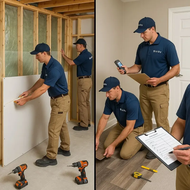 Repairs and Reconstruction process in Charlack, MO