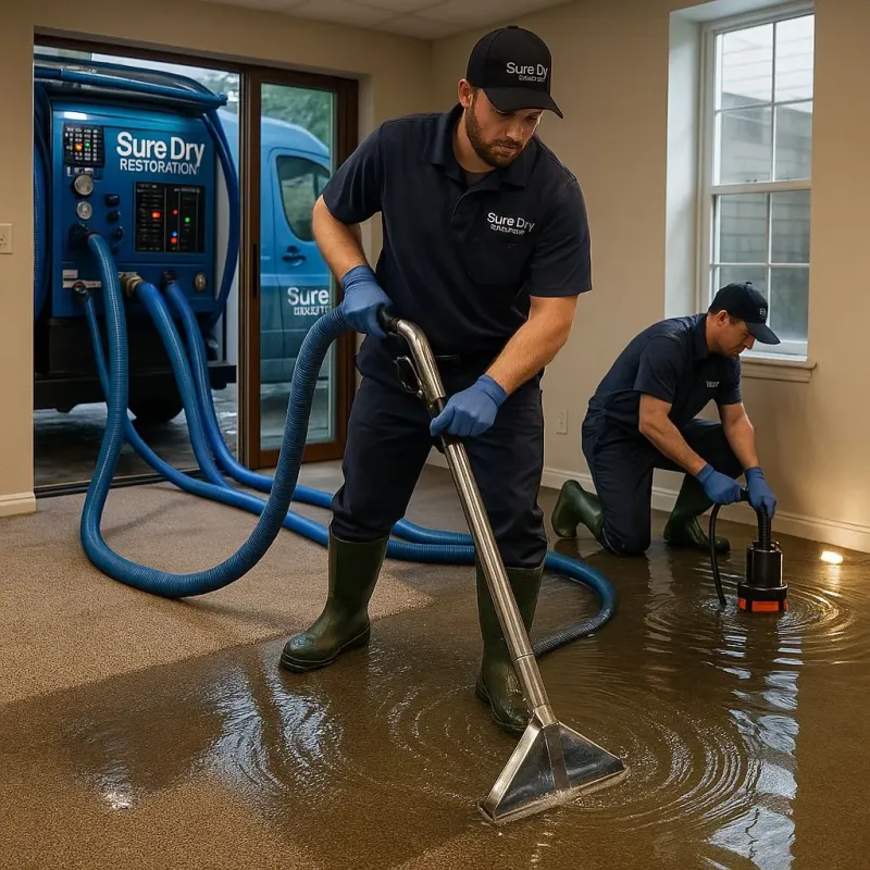 Water Extraction and Removal process in Charlack, MO